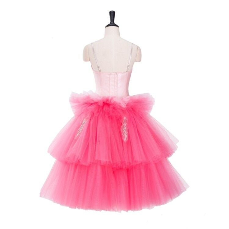 Professional Romantic Waltz of Flowers Pink Flower Tutu