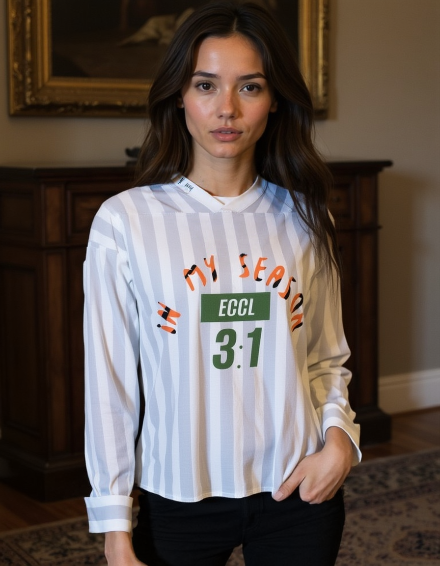 In My Season Recycled Hockey Fan Jersey