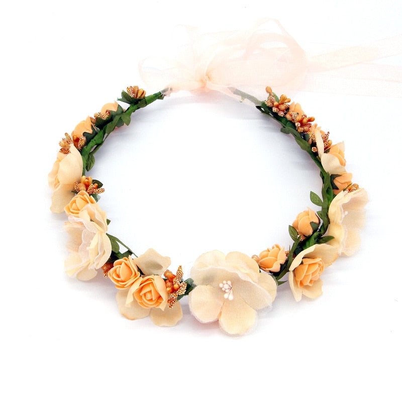 Flower Crown Peasant Ballet Tiara