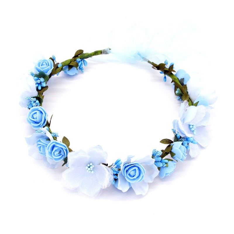 Flower Crown Peasant Ballet Tiara