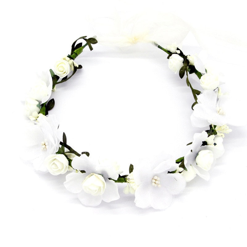 Flower Crown Peasant Ballet Tiara