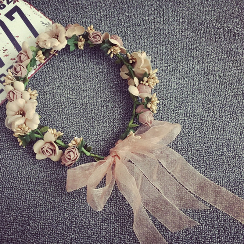 Flower Crown Peasant Ballet Tiara