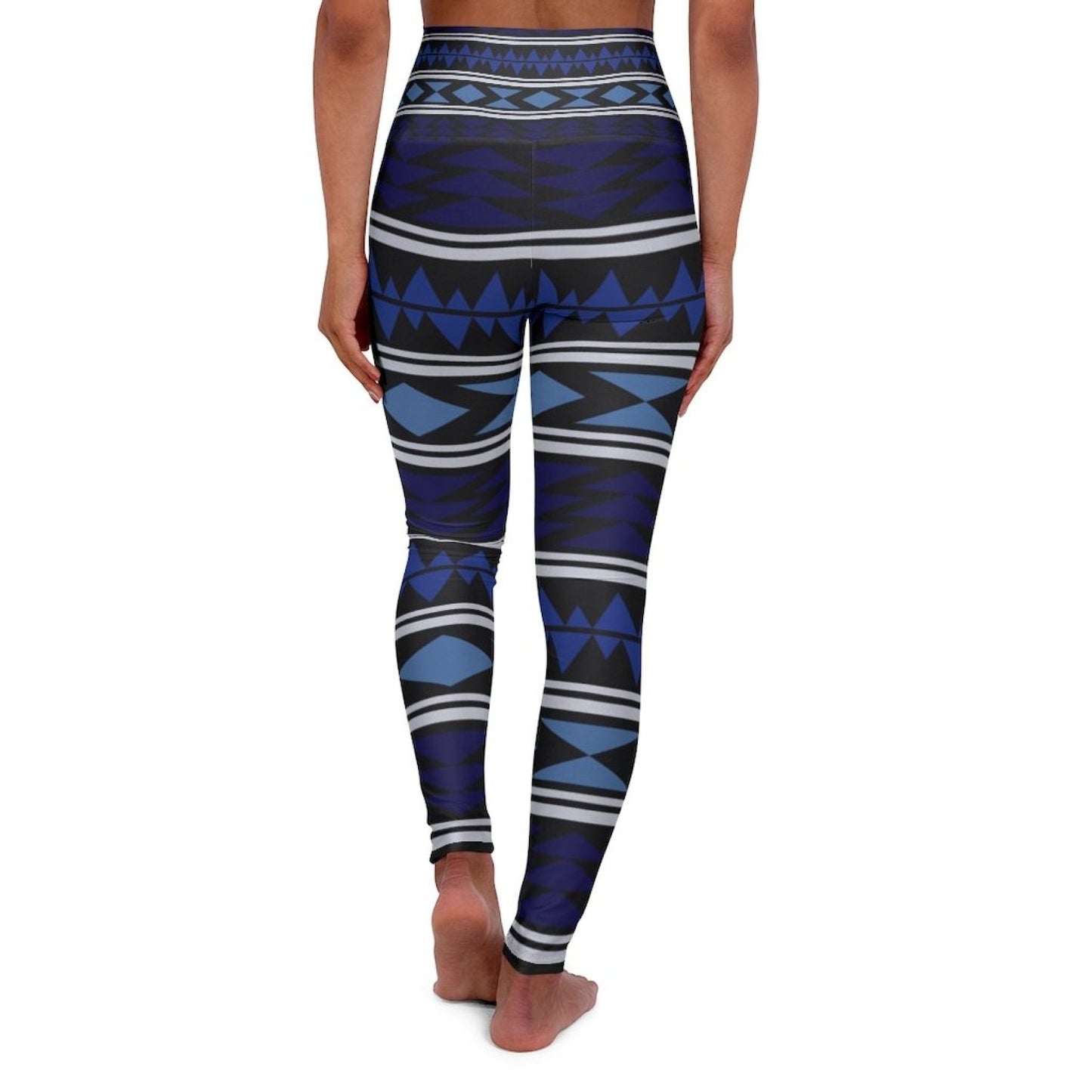 Womens High-waist Fitness Ocean Legging Yoga Pants