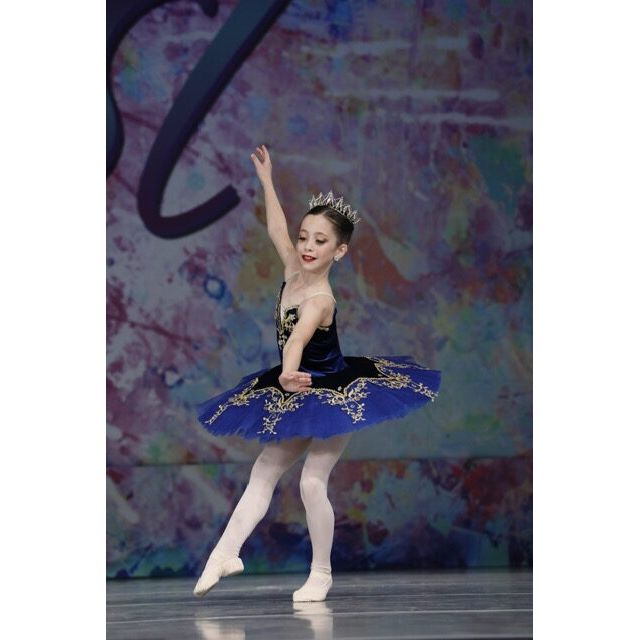 Royal Dark Blue Simple Pancake Tutu