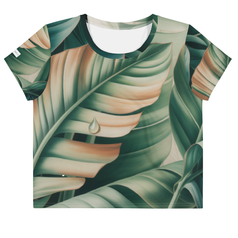 Bahama Nights Nature Crop Tee