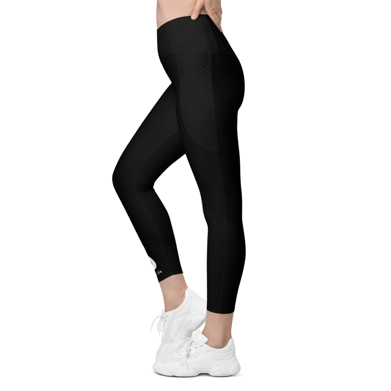 Faith In Motion - Live Now Recycled Crossover Leggings with Pockets