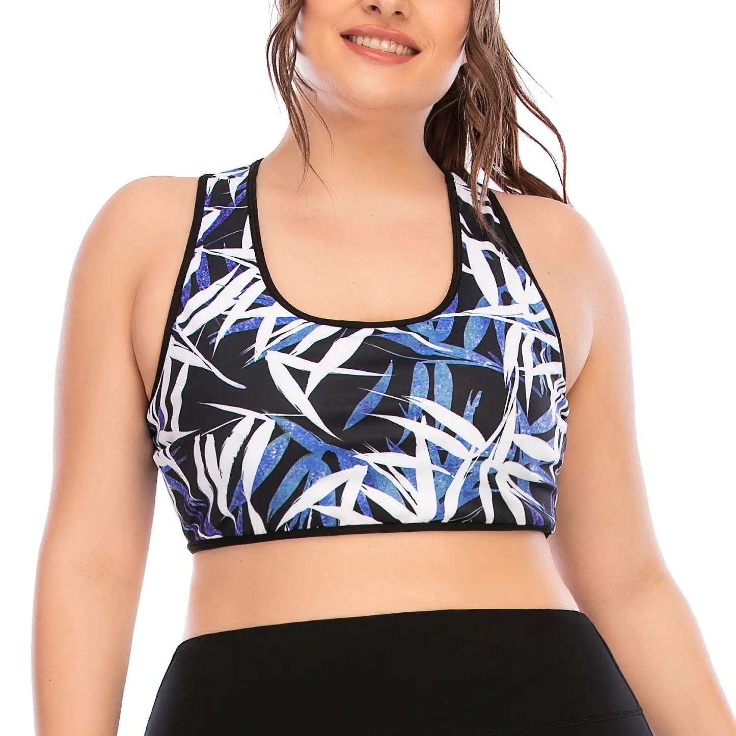 Tropical Island Plus Size Fitness Set
