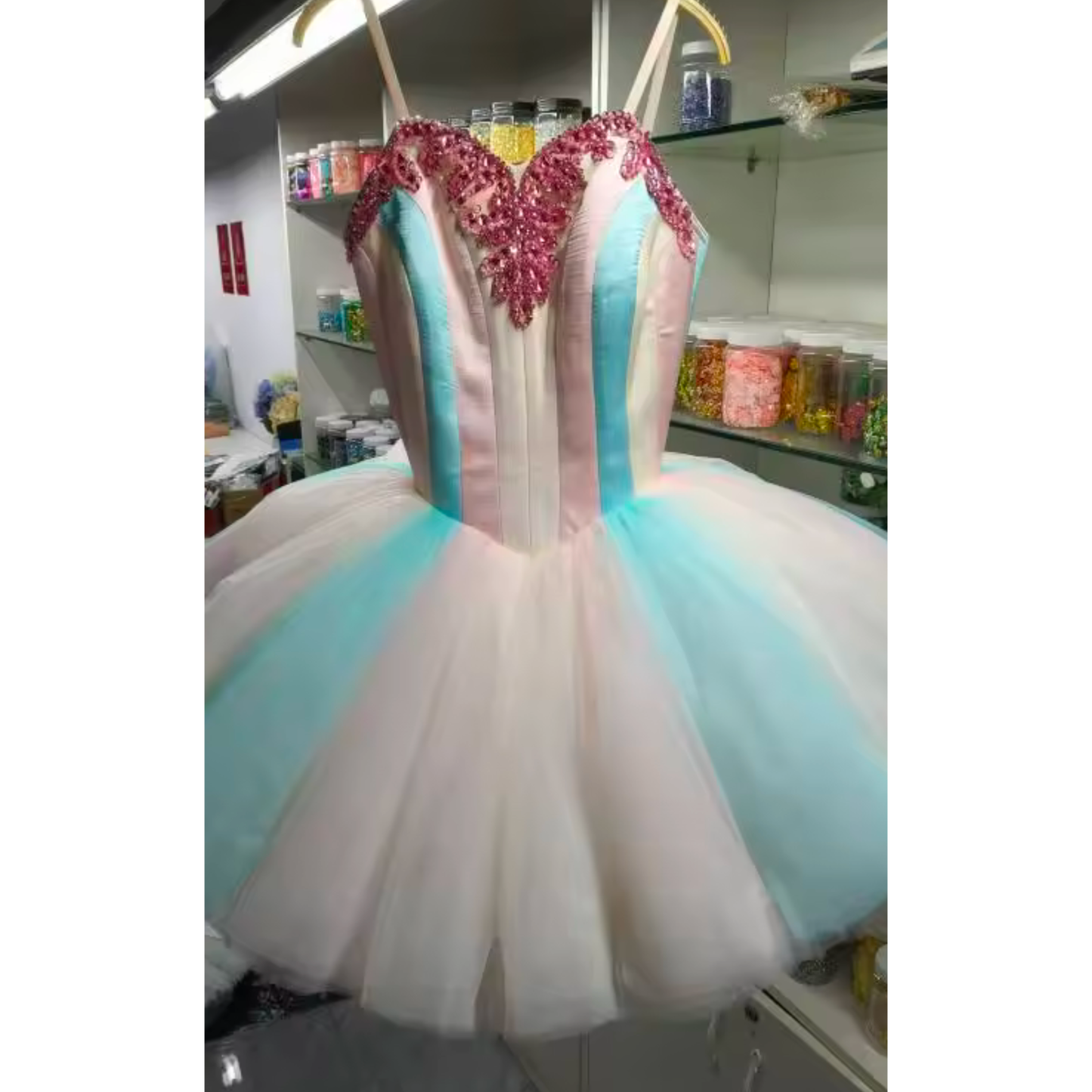 Madi Adorable Bell Peppermint Romantic Tutu