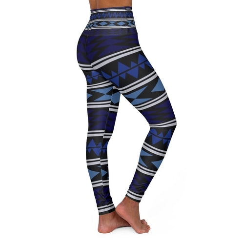 Womens High-waist Fitness Ocean Legging Yoga Pants