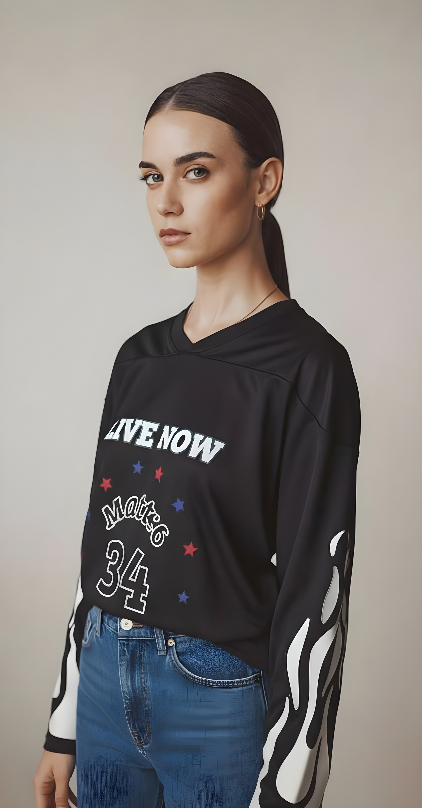 Faith In Motion - Live Now Recycled Hockey Fan Jersey