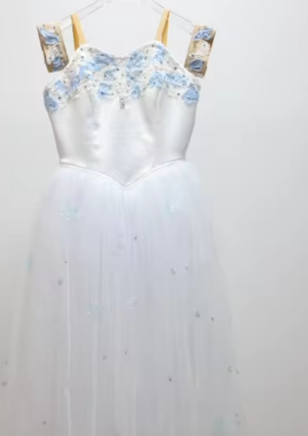 Simple Back or Zipper Snow Flakes Romantic Tutu - Choose Style