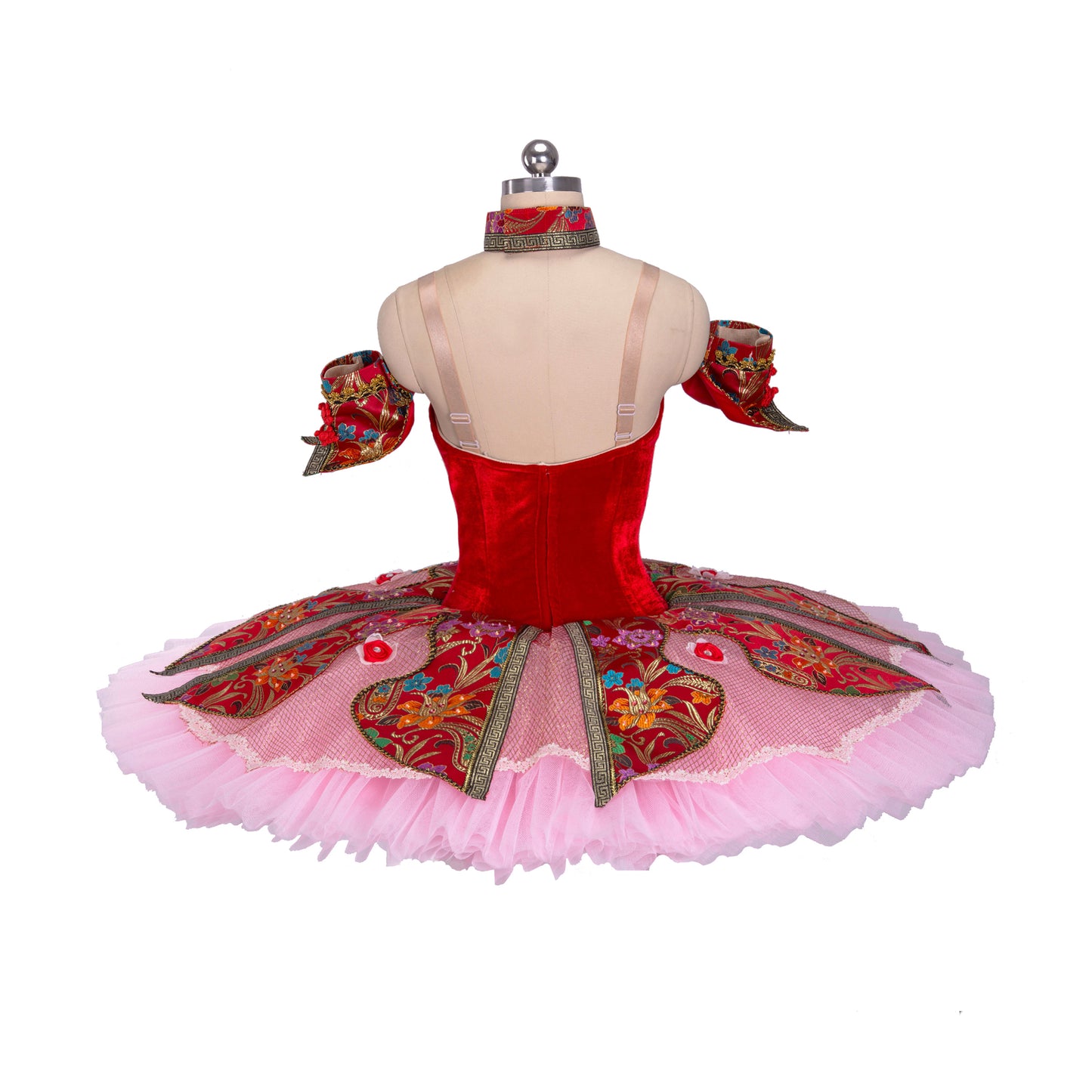 NEW Professional Colorful Chinese Doll Ballet Tutu