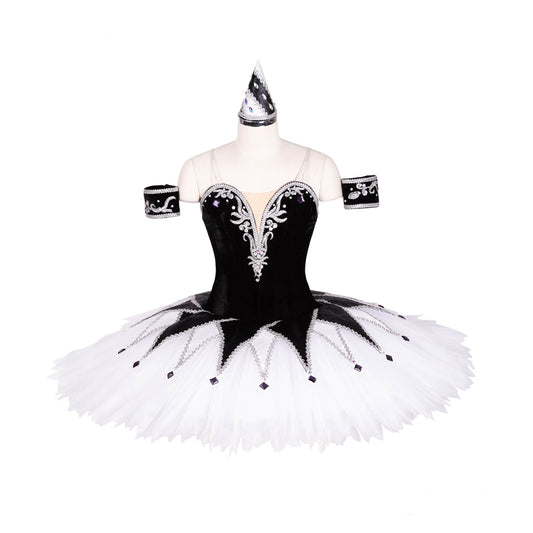 Black & White Doll Competition Pancake Tutu