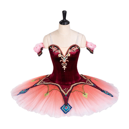La Bayadere Legacy Pancake Burgundy Tutu