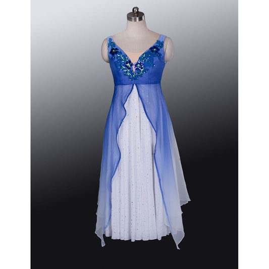 Juliet Romantic Dress in Blue