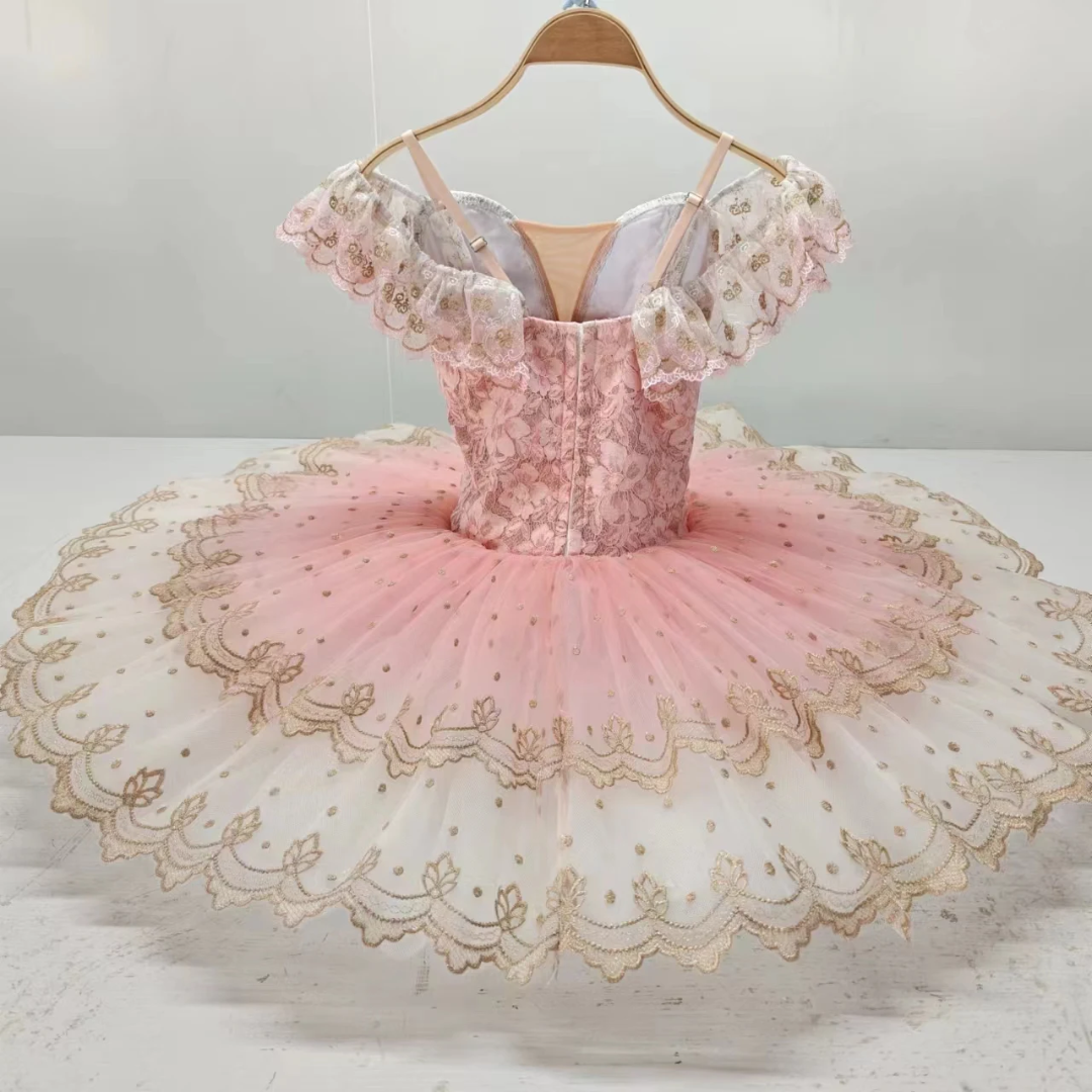 Fairy Princess Pink or Cream Soft Bell ShapeTutu