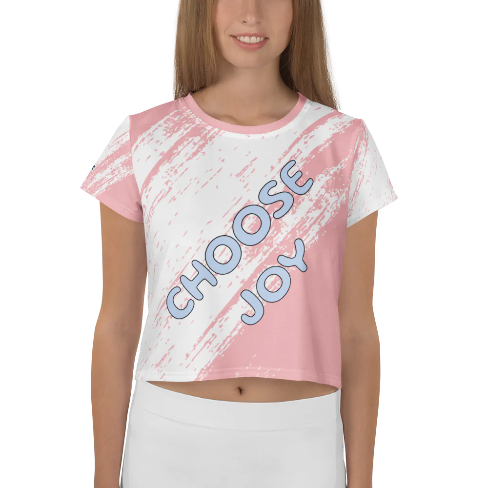 Choose Joy Crop Tee