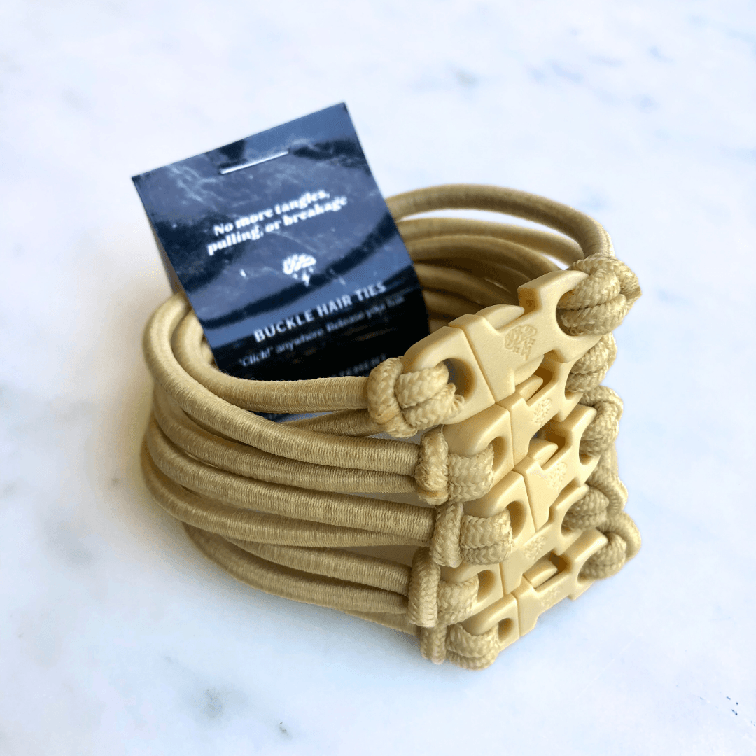 Buckle Hair Tie Elastics - No Snagging, No Tangles