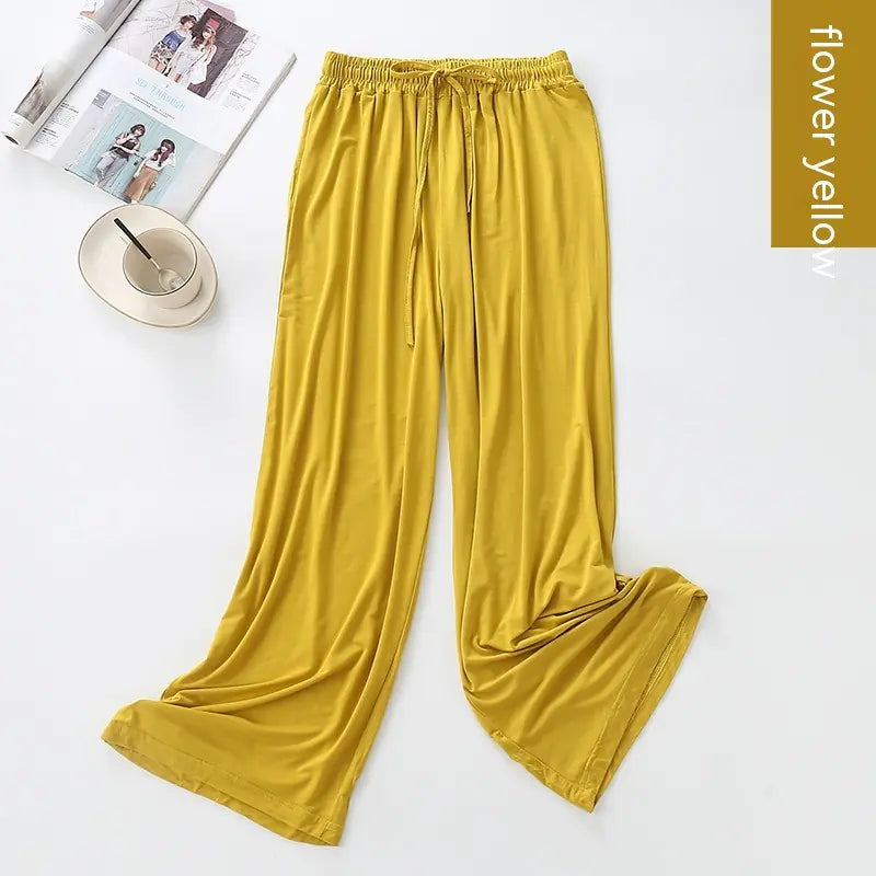 Wide-Leg Flared Ballet Class Pants
