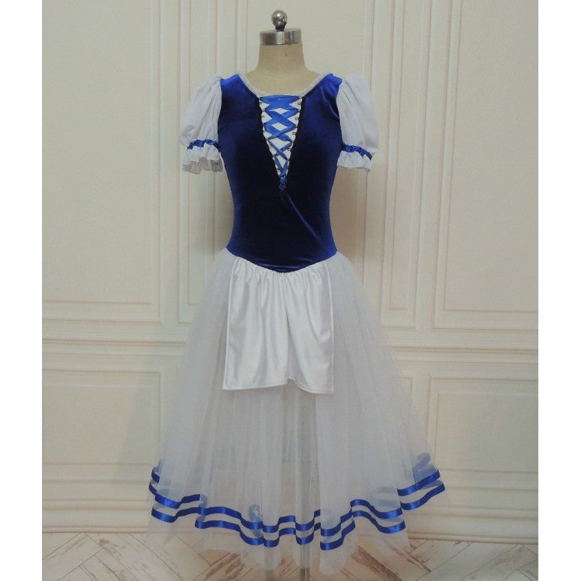 Giselle Romantic Ballet Peasant Dress. Choose Color