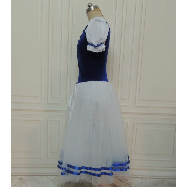 Giselle Romantic Ballet Peasant Dress. Choose Color