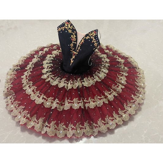 Kitri Wedding Spanish Tutu Variation Premium Tutu - Choose Color, Add Sleeves