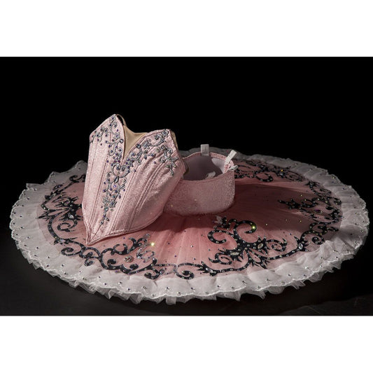 Lovely Pink and Silver Professional Tutu