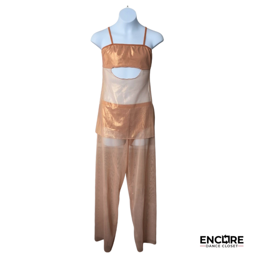 Nude Gold Cutout Set