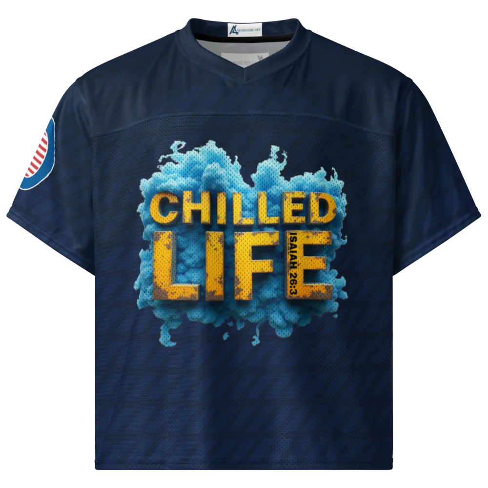 Chilled Life Boxy Football Jersey