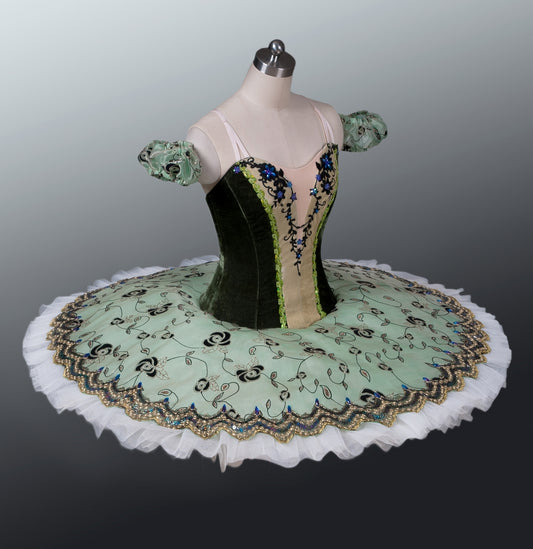 Dark Blue OR Green VELVET STYLE Premium Tutu