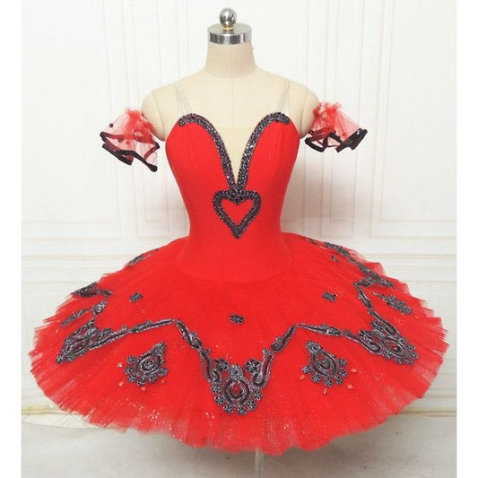 Professional Queen of Hearts Pancake Tutu