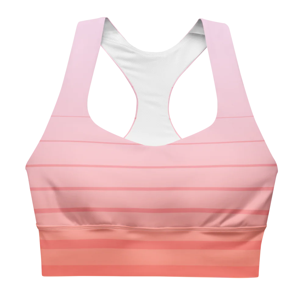 Rise & Shine Recycled Longline Sports Bra