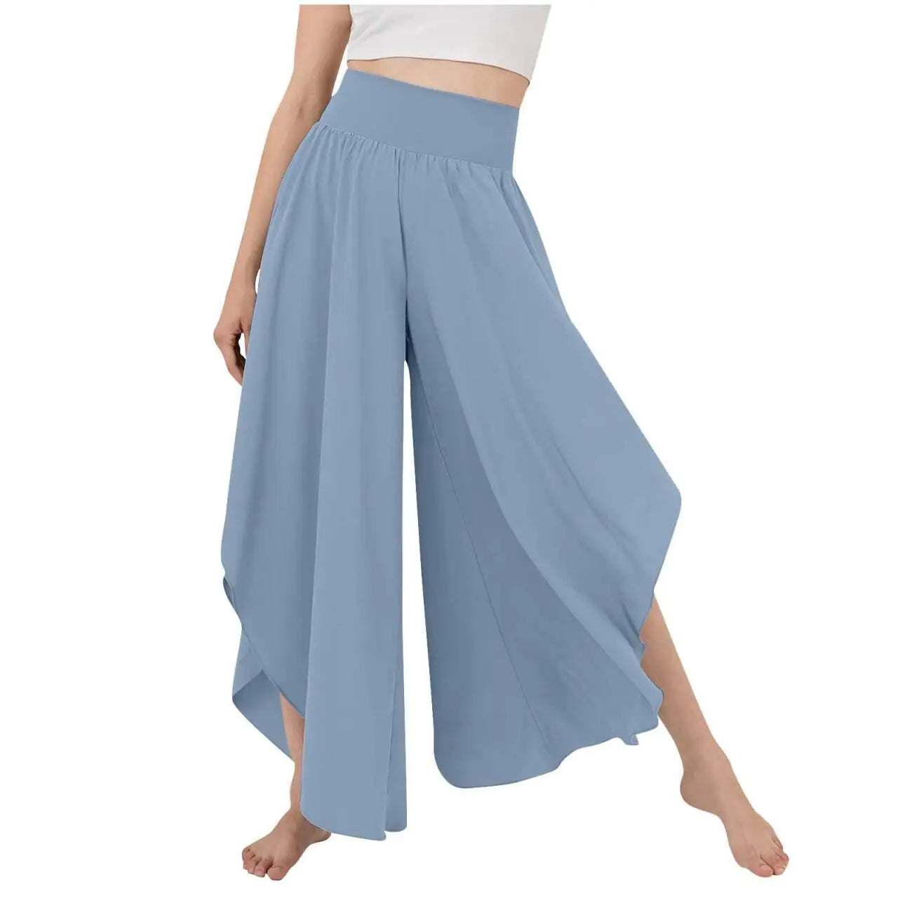 High-Waist Wide-Leg Dance Class Pants