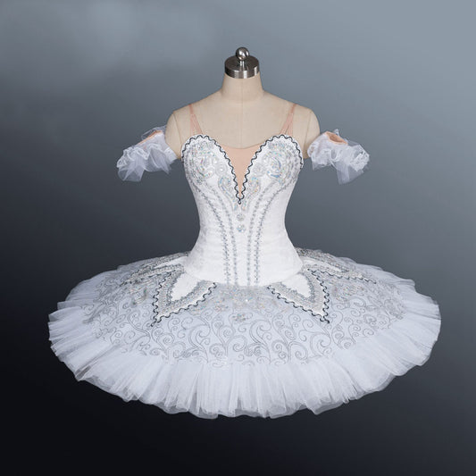 Sparking White or Black Pancake Tutu - Choose Option