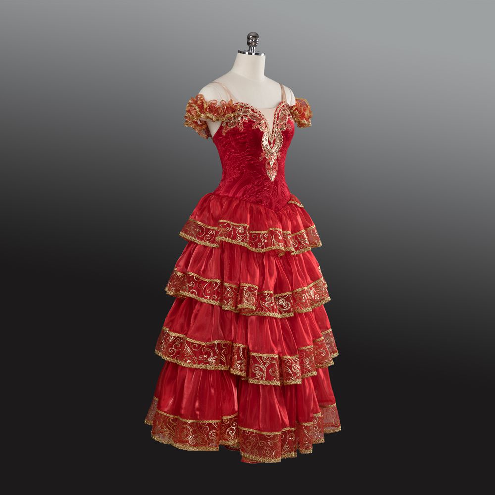 Kitri Romantic Spanish Ballet Dress