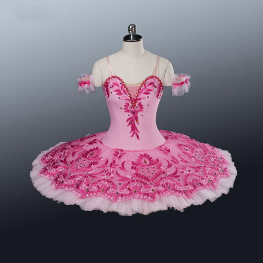 Joyful Pink Competition Pancake Tutu