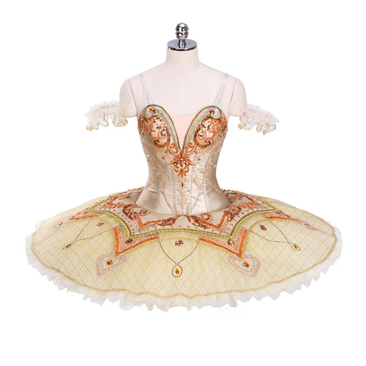 Professional Royal Gold Pancake Tutu