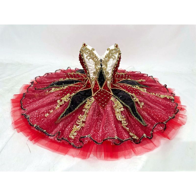 Romantic Princess/Sugar Plum Fairy Premium Pink and Gold Tutu