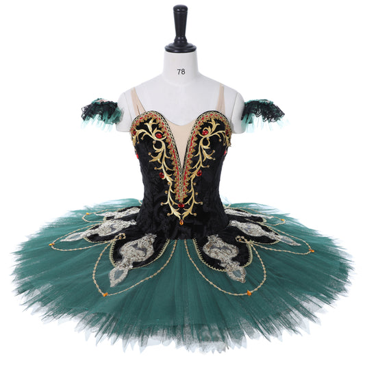 Royal Green Pancake Tutu - Choose Color