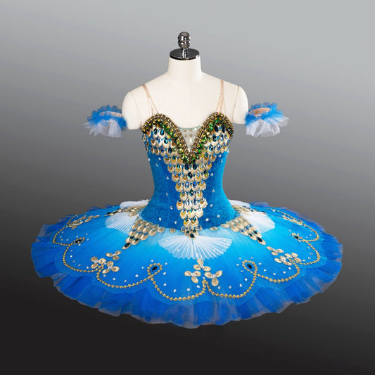 Imperial  Royal Blue Pancake Tutu