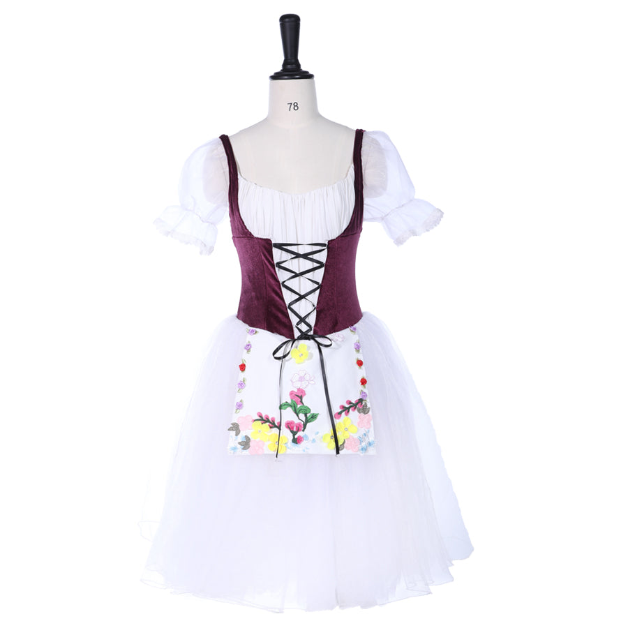 Romantic Ballet Peasant Tutu Dress