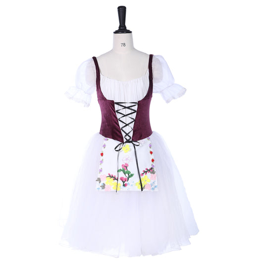 Romantic Ballet Peasant Tutu Dress