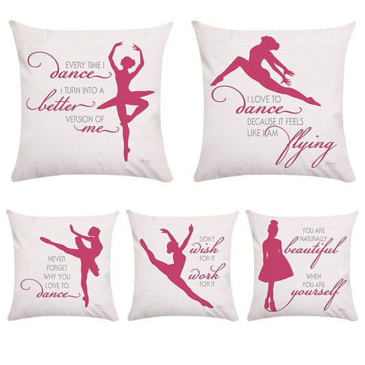 Ballerina Decorative Cushion Cover