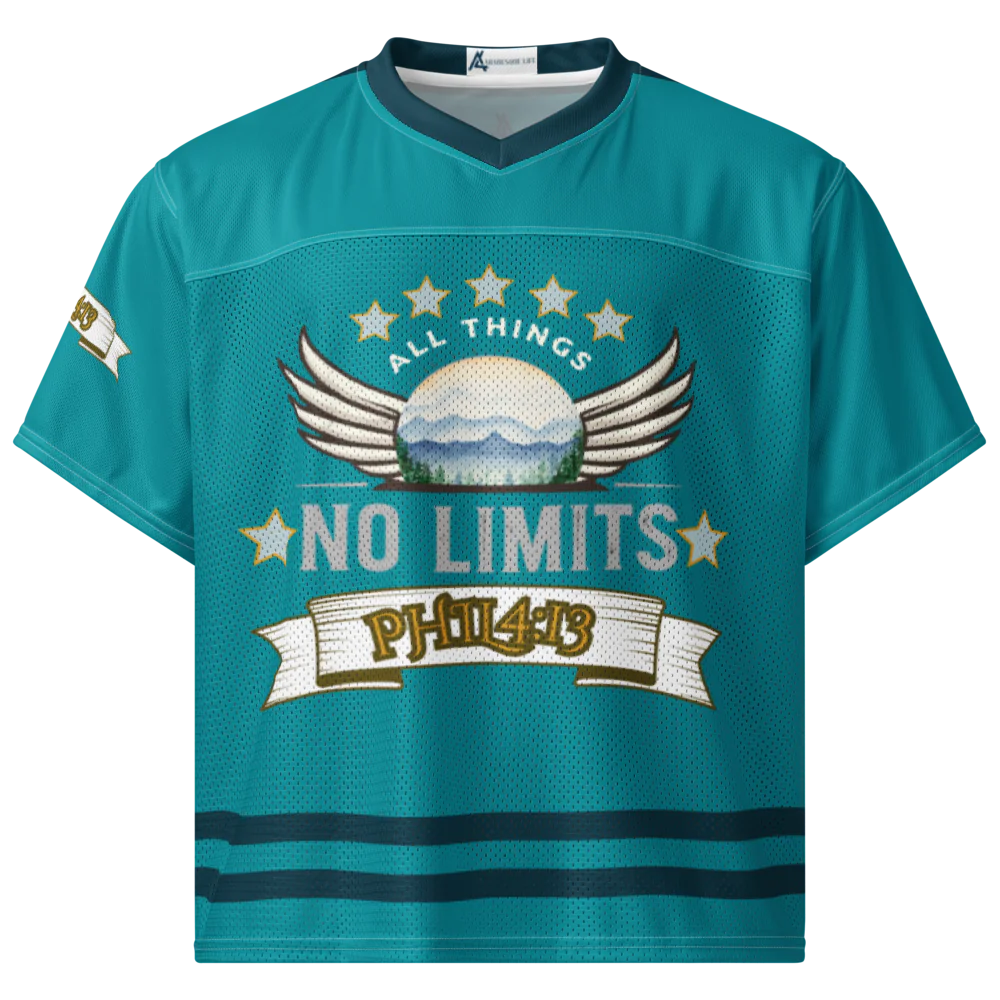 No Limits Boxy Football Jersey
