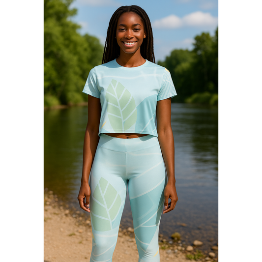 Bahama Nights Water Print Leggings