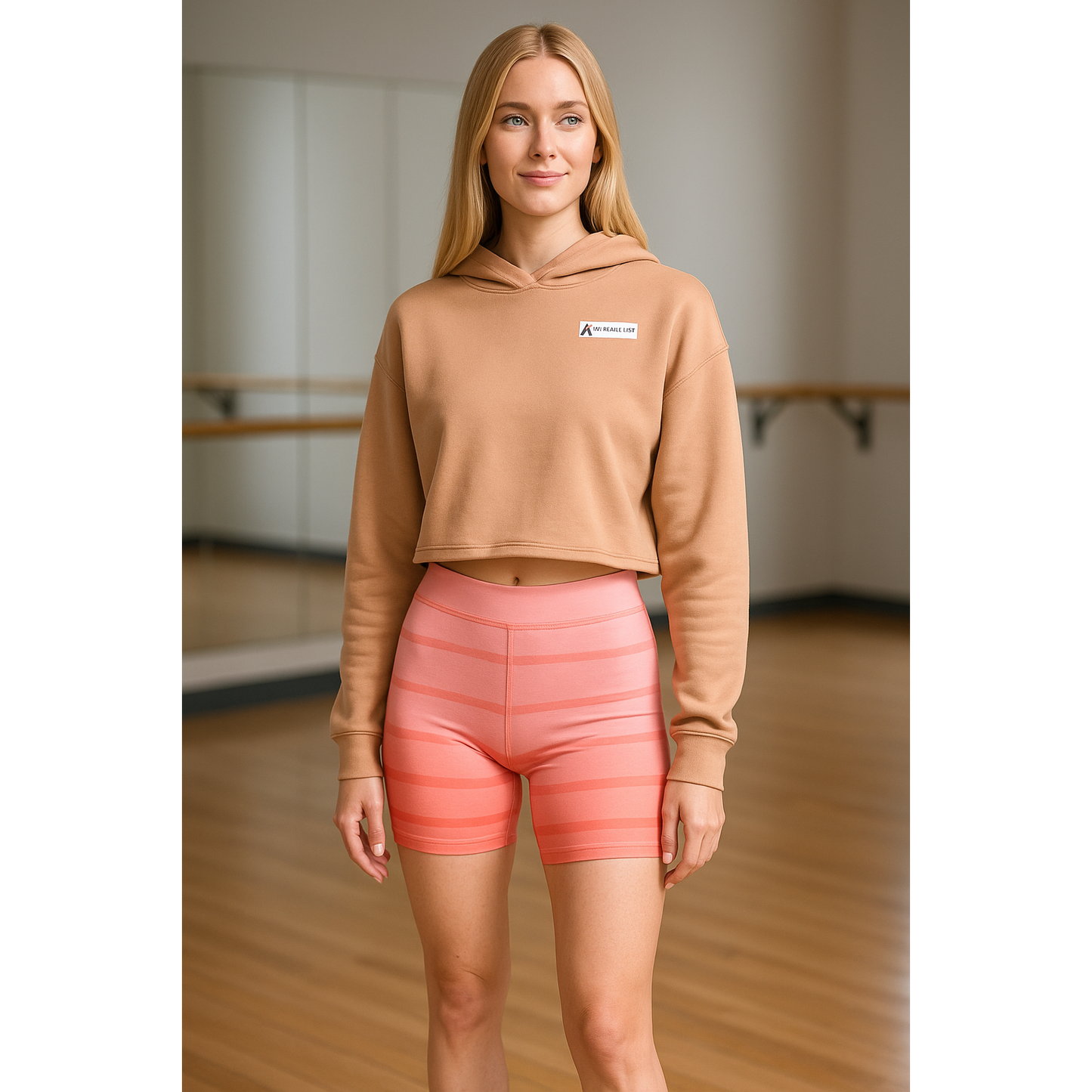 Rise & Shine Cropped Hoodie