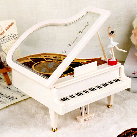 Classical Music Box Clockwork Type Rotary Ballerina Girl