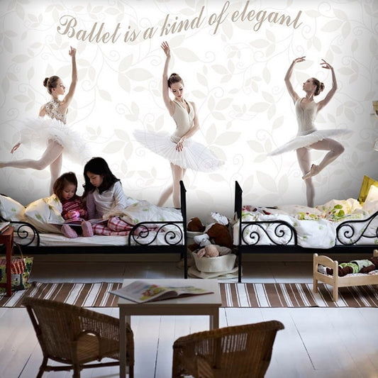 3D Ballerina Full Wallpaper, Per Square Meter
