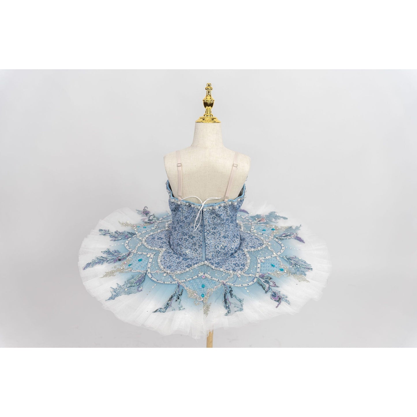 Vintage Blue Bird Pancake Tutu