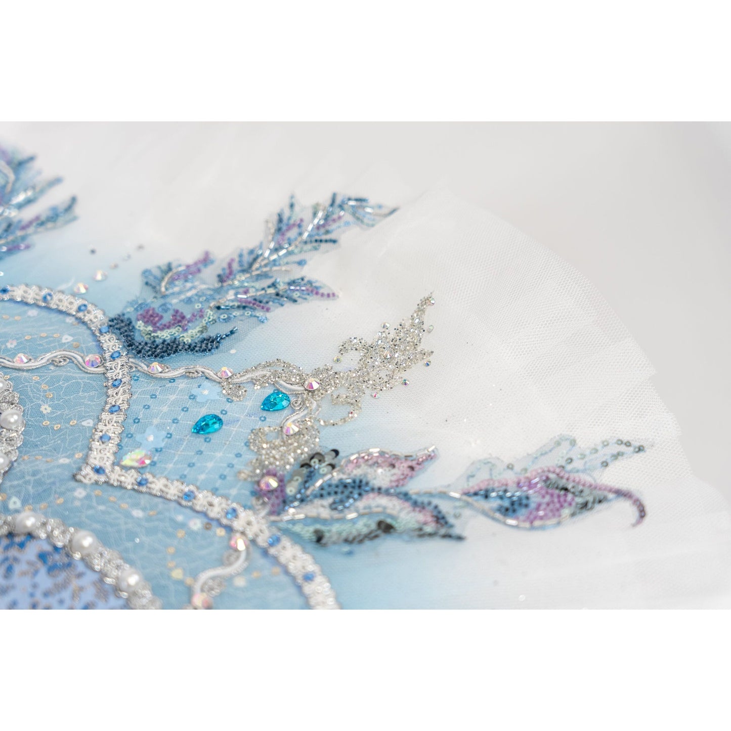 Vintage Blue Bird Pancake Tutu